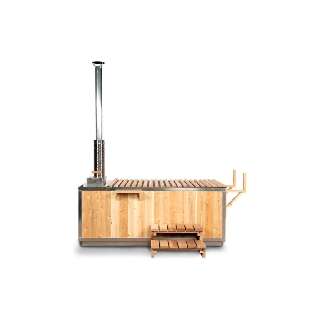 Dundalk Leisurecraft Starlight Single Person Wood Burning Hot Tub - Jacuzzi Holding