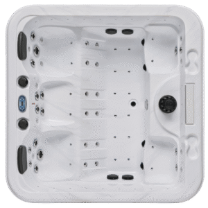 Luxury Spas Social 5 Person Hot Tub - Jacuzzi Holding