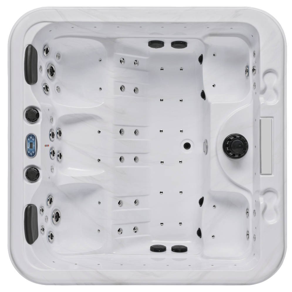 Luxury Spas Social 5 Person Hot Tub - Jacuzzi Holding