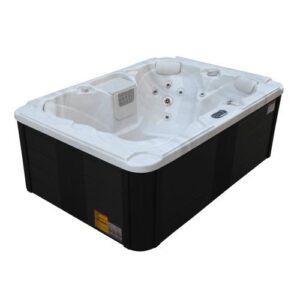 Luxury Spas Tahoe 4 Person Hybrid 240V/120V Hot Tub - Jacuzzi Holding