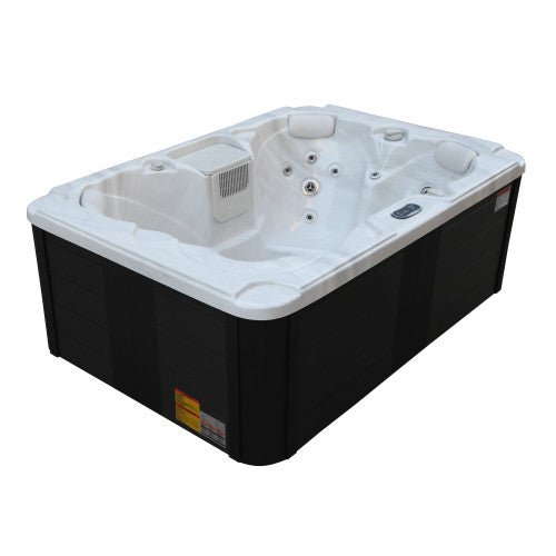 Luxury Spas Tahoe 4 Person Hybrid 240V/120V Hot Tub - Jacuzzi Holding